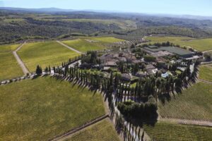 Il borgo vinicolo San Felice nella terra di Chianti