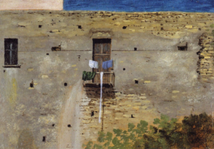Thomas Jones, “Un muro a Napoli” (1782, Londra, National Gallery)