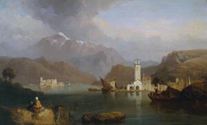 Clarkson Frederick Stanfield, “Lago di Como” (1825)
