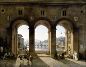 Lancelot-Théodore comte Turpin de Crissé, “Ponte Vecchio a Firenze”